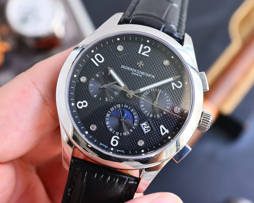 Vacheron Constantin -Vacheron Constantin R46 upgraded Legacy Collection, multi-functional design, top quality. Important tips: (Upgraded version improvements: The shell is thinner than the previous version, the glass is more durable and shockproof, and fl
