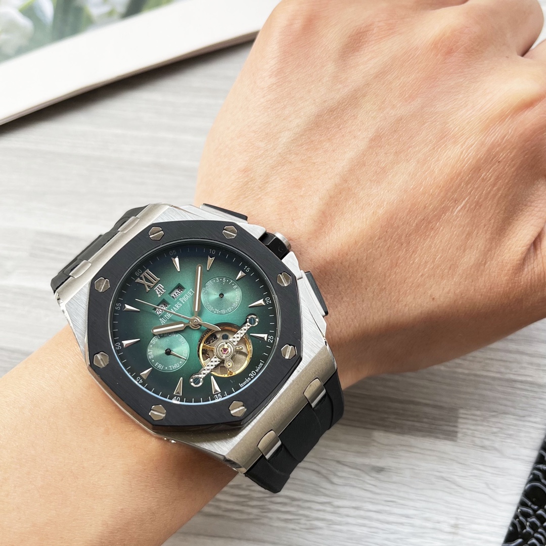 Uni-president ??690
Quantity king ?? ARRIVAL ???? six-pin fine goods
Heavy RELEASE - Meet you! ????AP- Audemars Piguet - Tell the difference in the details! ?? Top-notch watchmaking technique, ?? superb technique ?? grand style ??
?? Brand ?? : AP Audemar