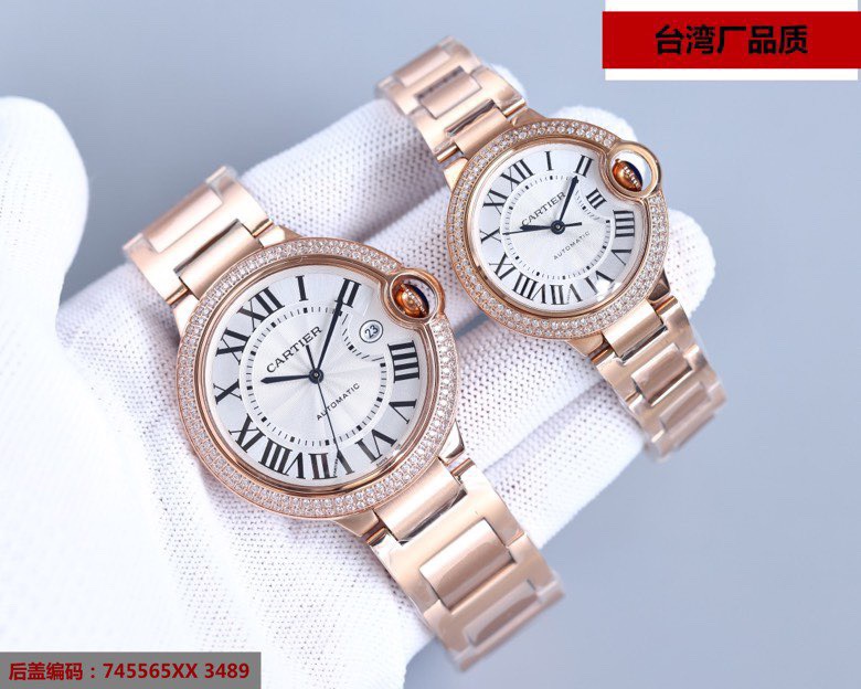 ?? Taiwan factory Ballon Bleu V12, 42 Japanese movement 8215,33,36, NH05 Japanese movement (check the case back number 745565xx3489), this series of watches is known in the Cartier watchmaking industry for its delicate style and elegant style, of course t