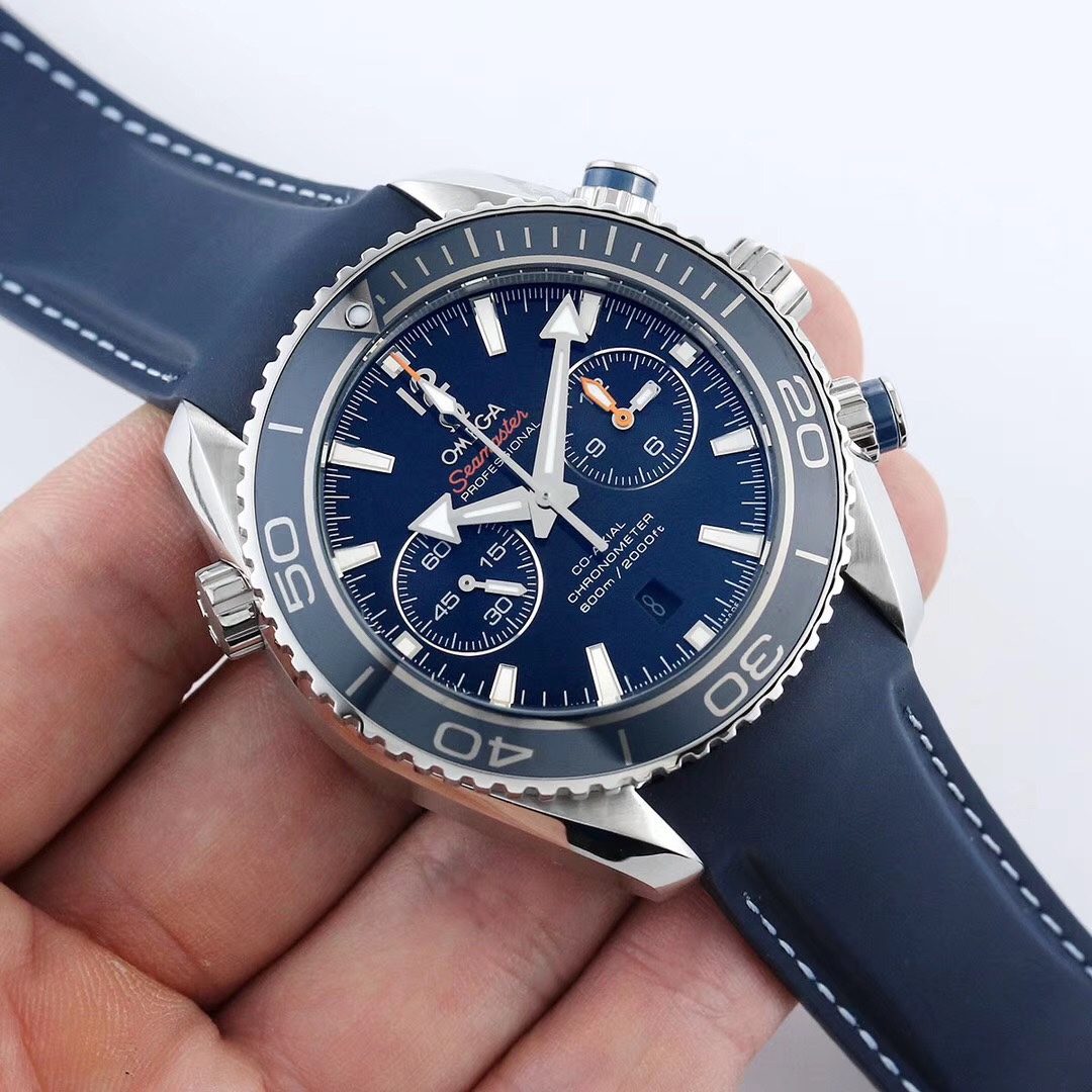 [Top Quality version] Omega Seamaster Ocean Universe Chronograph, the top chronograph in the market, took 24 months to develop the in-house 9900 9300 movement, a masterpiece of craftsmanship: This reissue movement has the same function and appearance as t