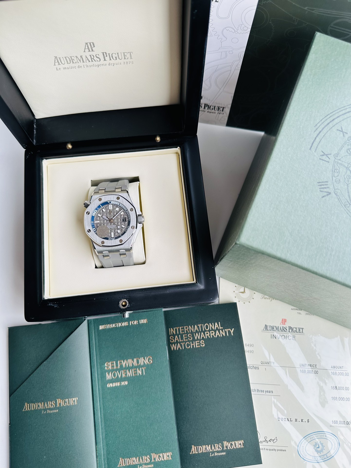 V2 upgraded ?????? Audemars Piguet ??Audemars Piguet 15720ST.O.A052CA.01 Royal Oak Offshore Men's Mechanical watch 42mm 14mm with reissued ?? original Calibre4? 3? 0? 8? automatic mechanical movement Anti-glare treated sapphire ?? crystal glass imported 3