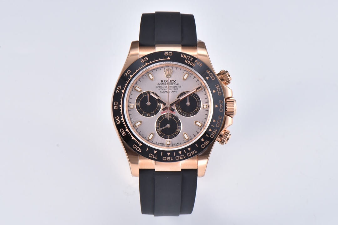 116515/116505
This time clean brings the Victoria Beckham dial model, which is special in that it is close to champagne yellow in strong light, but slightly champagne-colored in low light. This time clean has done a great job with the color. We tested the