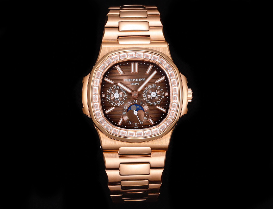 ????PP Factory2025 Wall Crack Recommendation ?? Market New Product PATEK. Patek Philippe 5740/1G-001- The super-complex multi-functional Nautilus makes its debut, the first Nautilus complex watch ever launched, a casual sports watch crafted with super-com