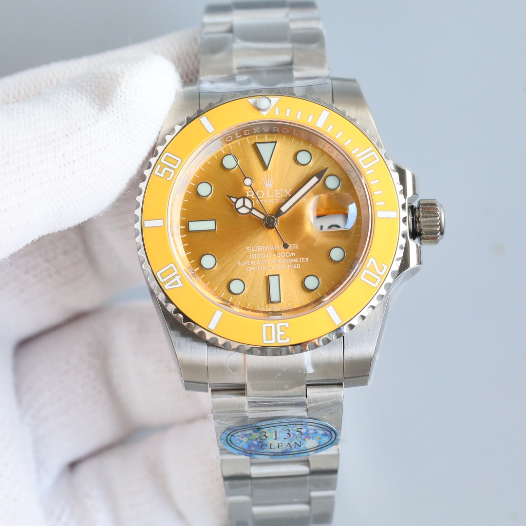 The latest official Tiffany Blue/pink/yellow Submariner SUB series of ROLEX has launched a brand-new and popular commemorative model to commemorate the 70th anniversary of the Submariner crew. (1. The bezel is made with a unique color formula and precisel