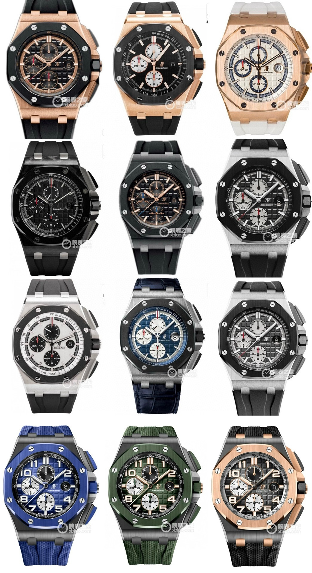 2050, HBF FACTORY 12 small seconds ceramic bezel version Audemars Piguet Royal Oak Offshore Royal 26041, top work no fake at first glance "JF FACTORY ORIGINAL RESEARCH and DEVELOPMENT breakthrough barriers" Break the original blockade technology 44MM17MM 