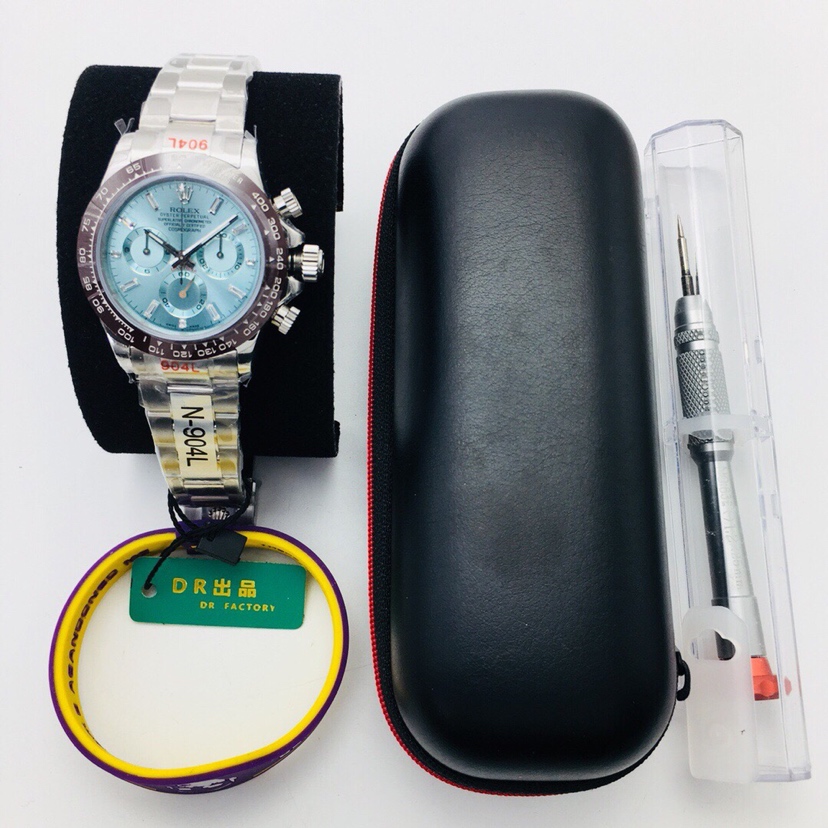 DR Factory market top version V2 upgrade - Rolex Daytona 116500LN series Daytona bestselling series continues the classic masterpiece that began in 1963, DR Full function realized! 1. [Movement] Equipped with the Daytona-specific ETA7750 automatic mechani