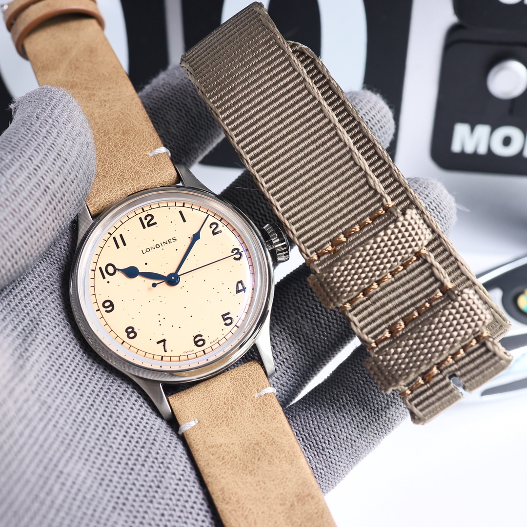 MMA Factory new Longines reissue "Little Freckles" [Case] 38.5mm stainless steel case body is a one-to-one reproduction of the original, striving for excellence to restore the closest experience to the original for all watch enthusiasts. [Technical Breakt