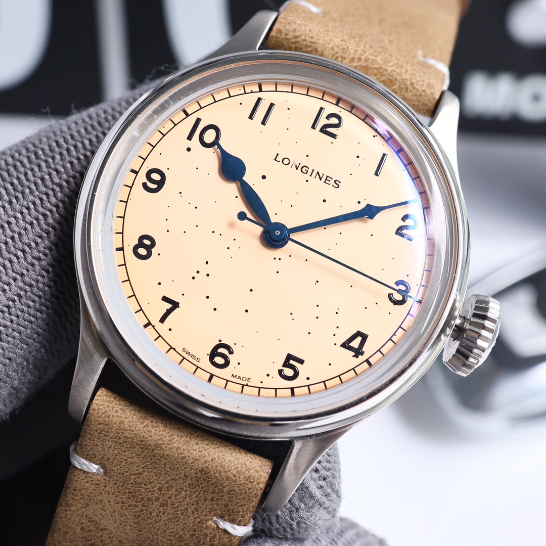 MMA Factory new Longines reissue "Little Freckles" [Case] 38.5mm stainless steel case body is a one-to-one reproduction of the original, striving for excellence to restore the closest experience to the original for all watch enthusiasts. [Technical Breakt