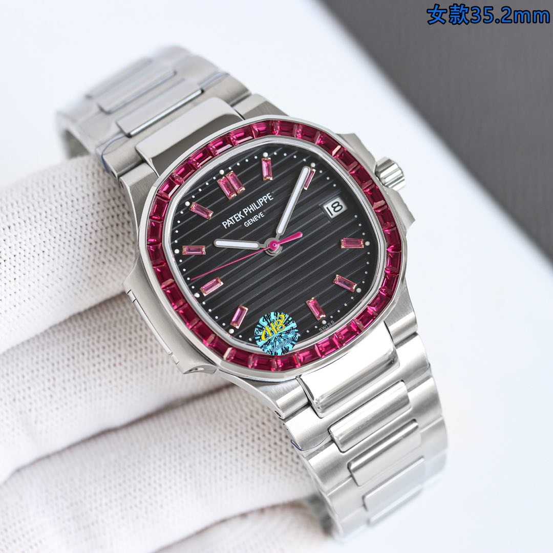 1800
Dream Watch Patek Philippe Hidden Model Nautilus GR Factory2025 Latest masterpiece Patek Philippe Nautilus 5711 series High Appearance Level Women's Watch, ceiling style, all eight treasures complete [2025 Super Divine Masterpiece Top Version] Patek 