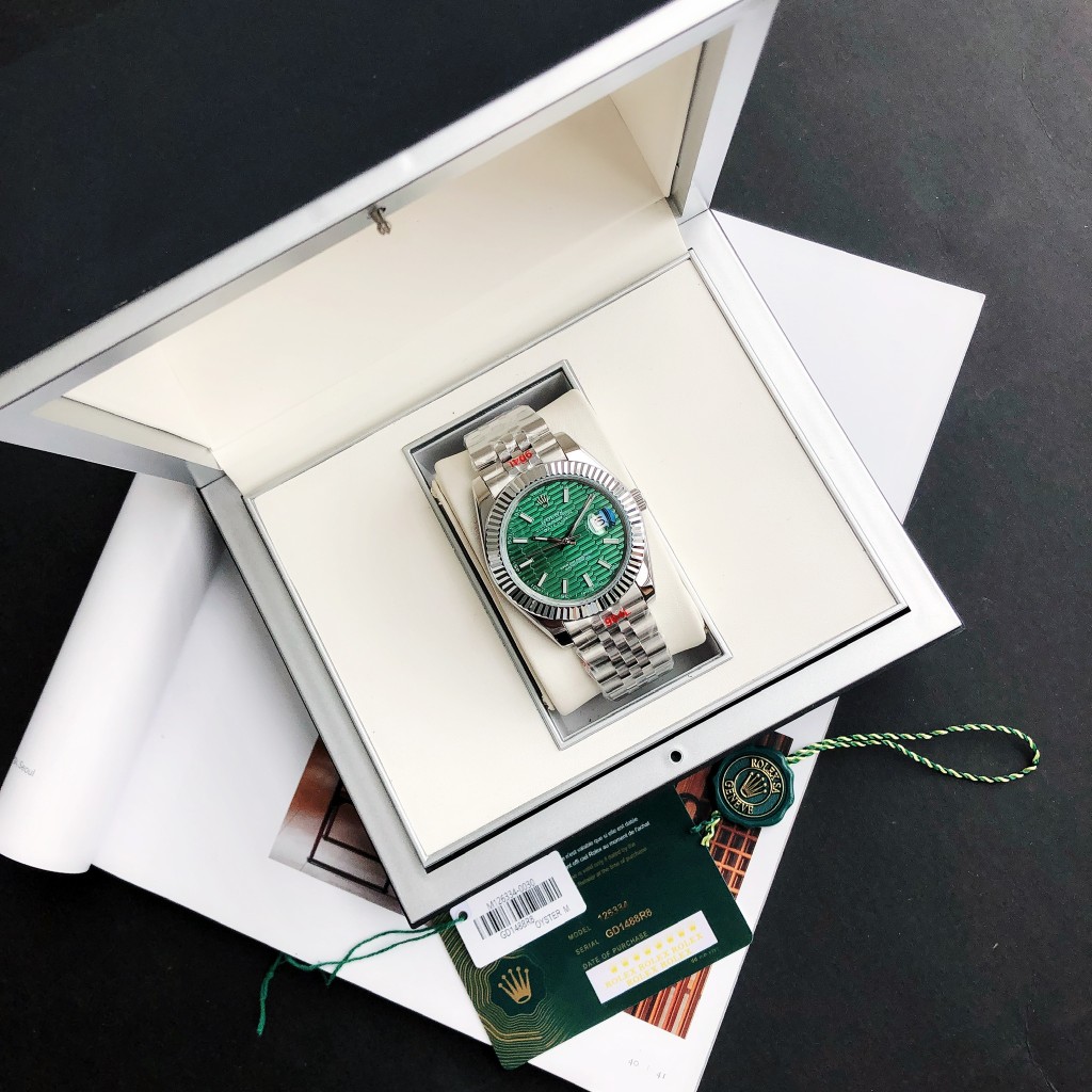 Official synchronization of the latest version -- Ribbed Datejust ??
GD Quality control [color]
New Datejust 41mm men's wristwatch upgrade arrival [color] Official synchronized original bestseller, 41mm diameter more contemporary official update for popul