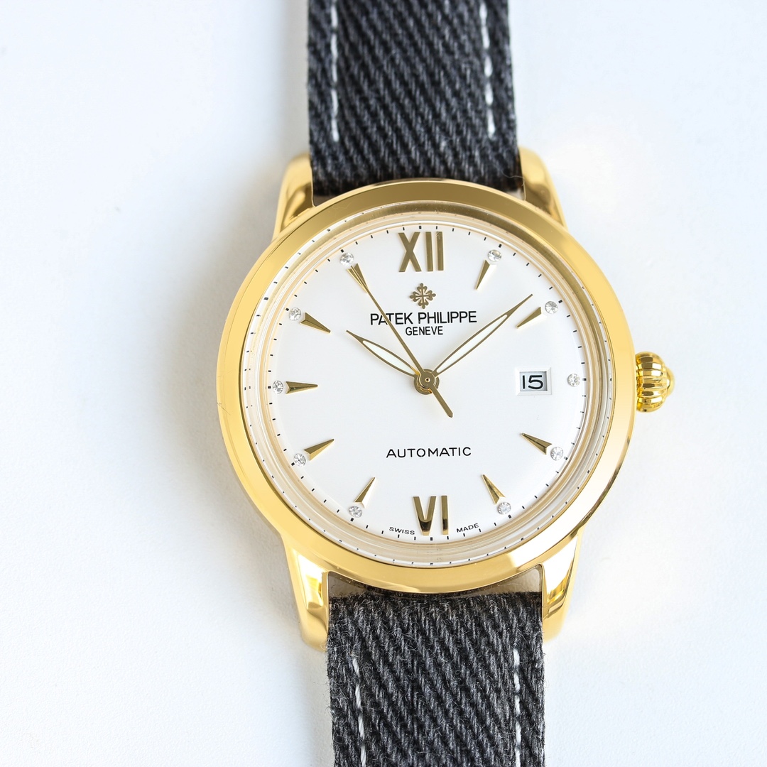 TW produced White case 1100 Gold case 1150
TW Patek Philippe ?? PP ???BJ3 pot lid glass 9015 top market version watch! TW Watchmaking team spent 8 months meticulously designing, daring to be the first, breaking through the technical bottlenecks of multipl