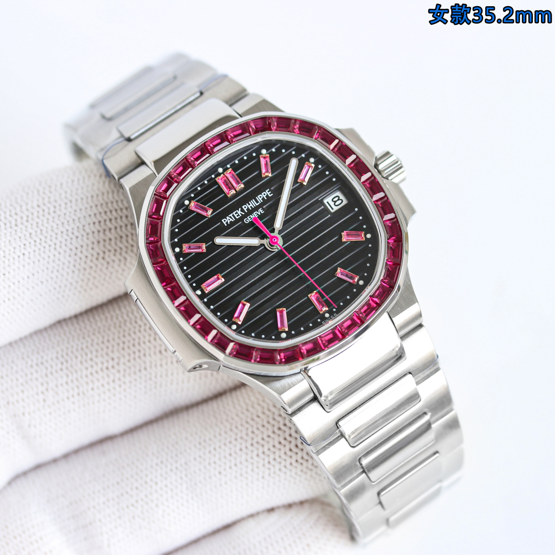GR from 1800
GR Dream LOVE watch Patek Philippe PP ???R69 Hidden model Nautilus GR Factory??2025 latest masterpiece Patek Nautilus 5711 series High appearance LEVEL women's WATCH, ceiling style, Eight diamond COMPLETE ?? [2025 Super divine Masterpiece Top