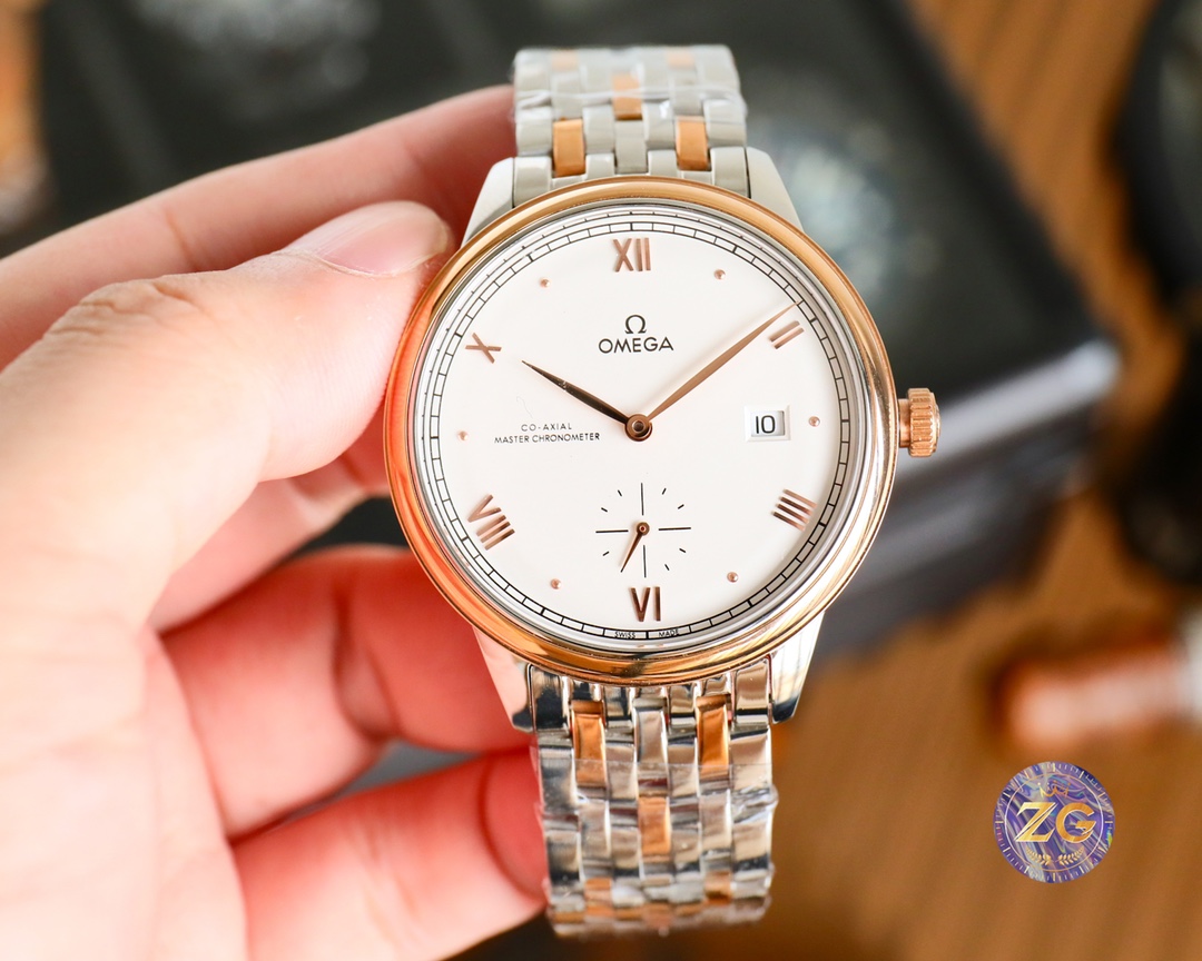 3 Butterfly FLY ELEGANCE GRAND DEBUT ??
1? TW The latest Omega De Ville collection Elegance small seconds automatic mechanical men's steel strap new upgraded version 41 diameter in sync official website
Inside, the Omega 8802 Master Chronometer movement i