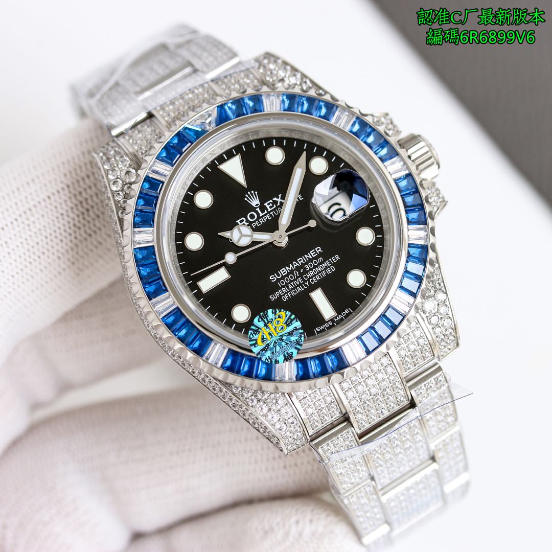 2550
C latest style, high-end new product, ROLEX Submariner series MK1 upgraded version, paired with the genuine ETA2824 all-in-one machine, quality guaranteed! Clean Factory /C factory Rolex 124060 submariner Black Submariner 40mm, upgraded version, soli