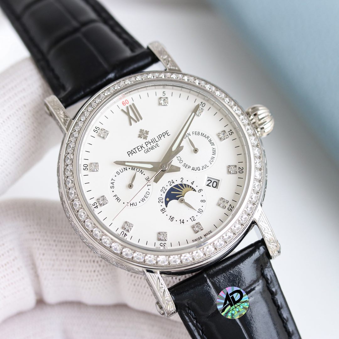 New Product recommendation ?? Patek Philippe makes a stunning debut with a 42mm diameter that fits the average male hand size, very business or casual. The entire case is hand-engraved with a striking visual effect that is unforgettable, and the actual te