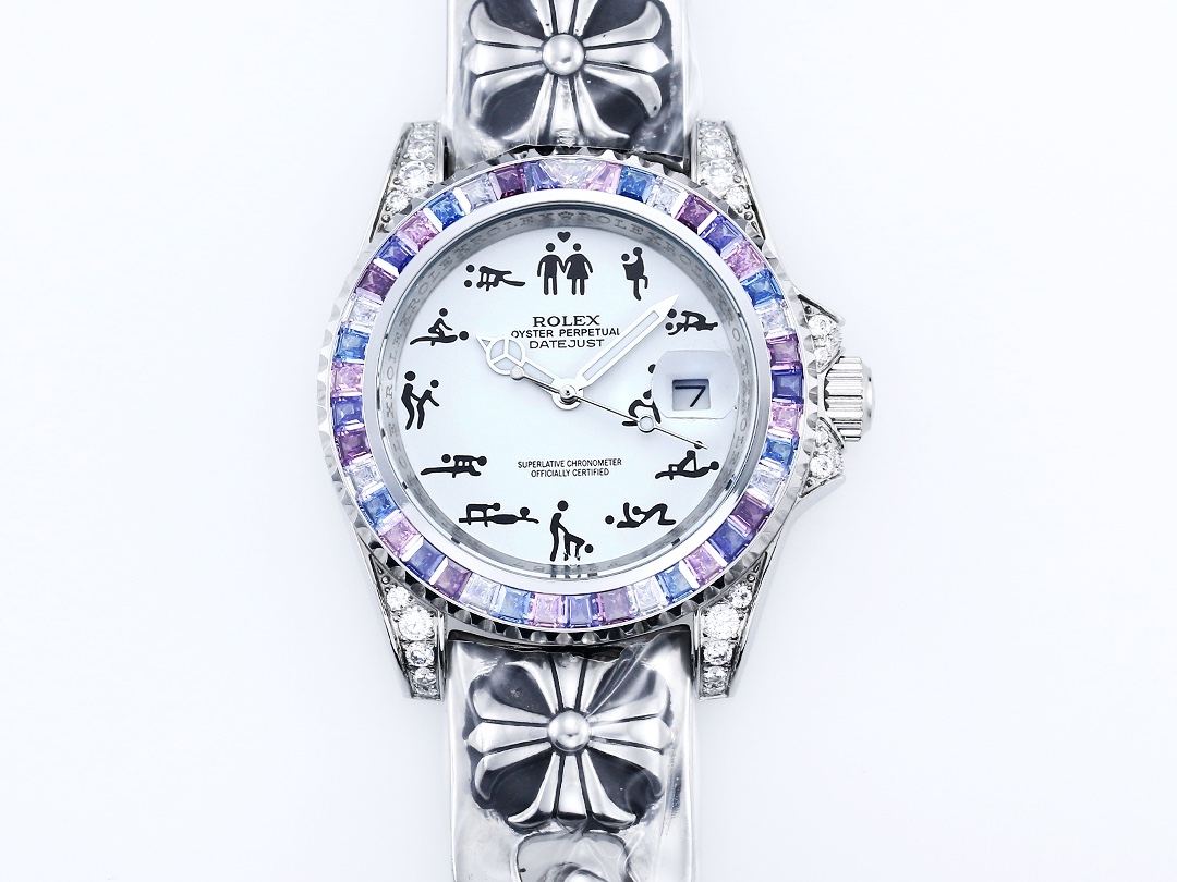 Exclusive: 1100
New ROLEX "Harugo" at the end of the 17th century, to satisfy the nobility 's pursuit of luxurious art, European watchmakers specially painted the Harugo pattern on their watches, and thus the magnificent "Harugo" was born ?? RoLEX top pla