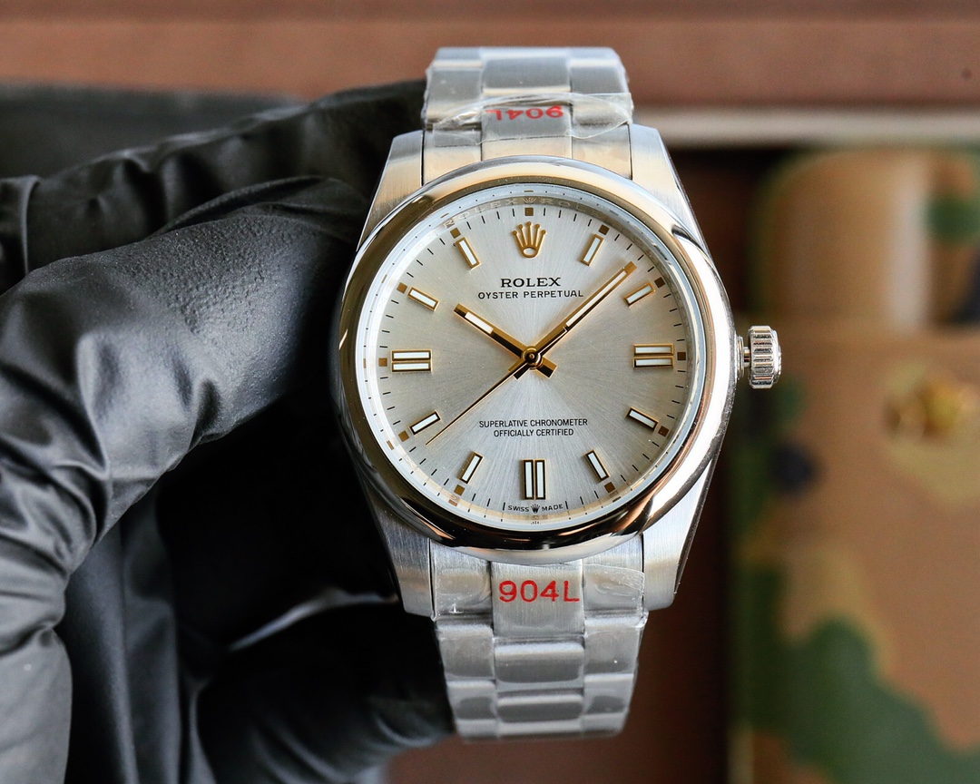 New STRONG selling of the seven colors of the Oyster Perpetual Rolex Oyster Perpetual ?? Official Sync 124300 model perfectly crafted original details in 316L stainless steel case, original sync case shape, details (not the same case as the Datejust) rest
