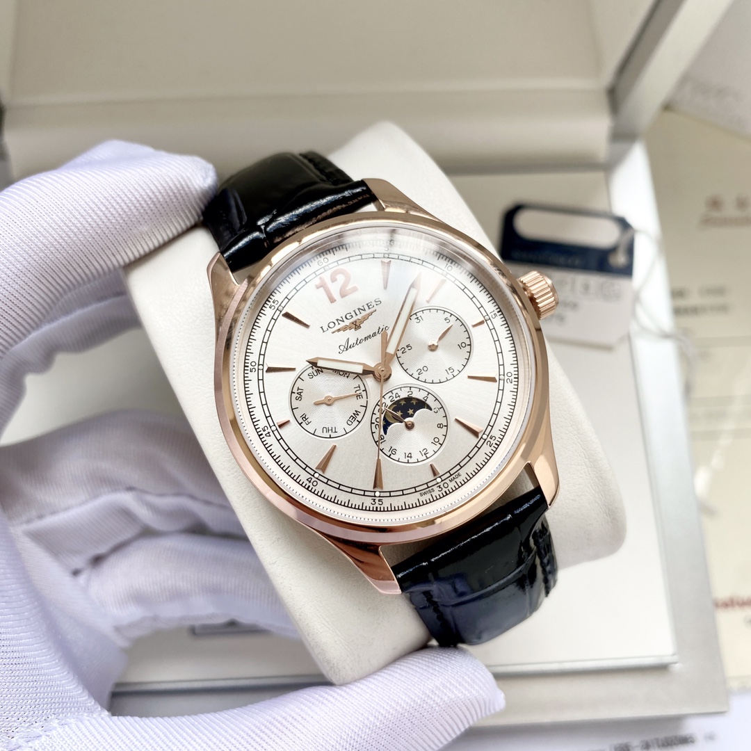 White shell 520, rose gold 540, steel band +20. ?? ?? New Isomia, Multi-functional moon phase ?? ?? with day, date and 24-hour moon phase function at 3 o 'clock, 6 o 'clock and 9 o 'clock respectively. Equipped with 3836 movement (stable and accurate). Th