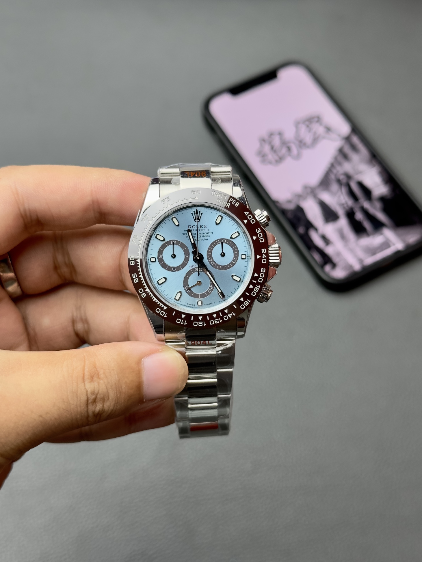 12.2nm Ice Blue Di shipping real photos