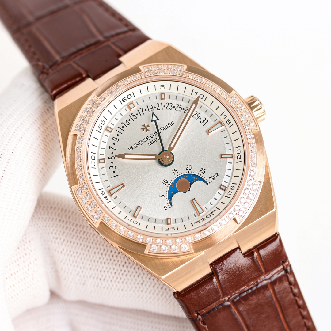 In stock! New Vacheron constantin VC ??R39 ??Vacheron constantin Classic Beauty appreciation Vacheron Constantin Four Seas Collection The Four Seas collection Retrograde Calendar watch model 4000V/210A-B911 is a landmark of great significance. The complex