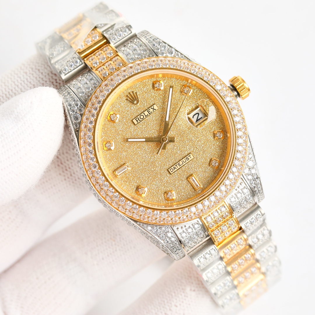 Produced by TW 2300
TW Factory ROLEX Starry Sky Series 41 ???B33 High definition real shot Brilliant starry sky Luxury LOG Full of diamonds!! 41mm original diameter! With imported 3135 backlit automatic mechanical movement! Rolex Luxury 18k nanotechnology