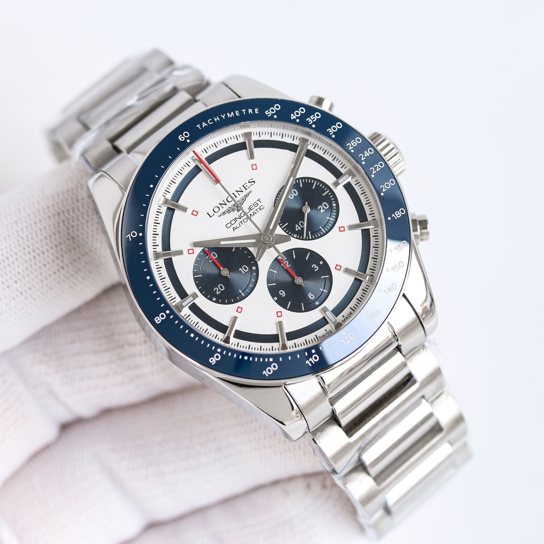 SJ 1750
[New] LONGINES- Longines ?? The R71 Conquest has become a highly regarded fine timepiece with its unique design, practical functions and comfortable wearing experience.
1 ? The literal is the distinctive ?? "panda eye" in a variety of classic comb