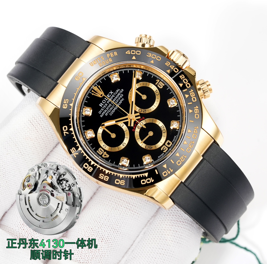 1800 gold +50 telescopic clasp +50
The strongest new product from clean/C factory,
ROLEX Daytona series 116500 Panda Daytona
Using 904L material
4130 movement /n factory same movement Genuine 4130 integrated movement, quality guaranteed (not small factory