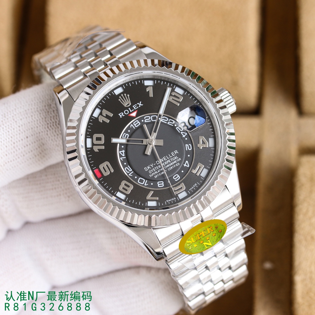 - Tape 1400 Steel band 1450(gold and white same)
[Fireworks] New collection ROLEX Sky-Dweller 'The most Complicated Rolex ever' is officially available! Redefining the true "Skywalker" replica with exquisite craftsmanship and the right way the watch is tu
