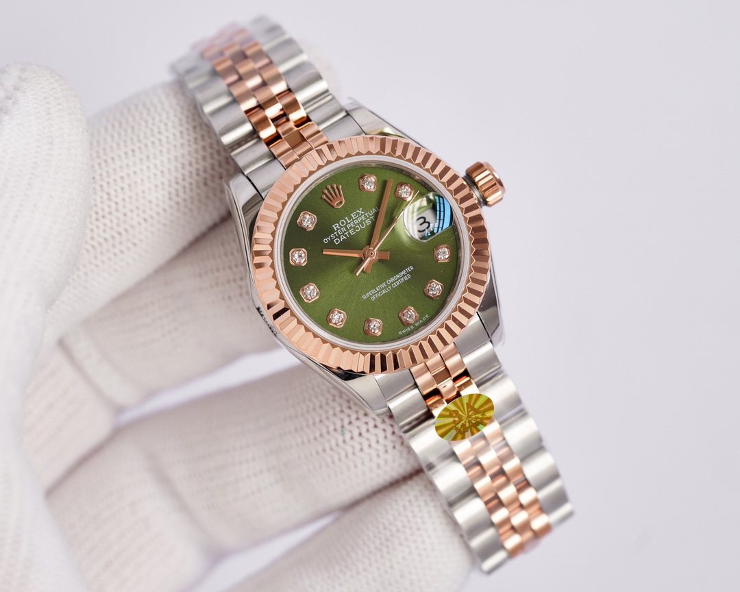 ?? ??3A Factory Factory 's new masterpiece recommendation ?? The latest Lao. Rolex women 's Datejust 28MM Datejust watch!
1 ? The case diameter remains the same as the original 28MM, made of 904L stainless steel to forge the stainless steel watch case, du