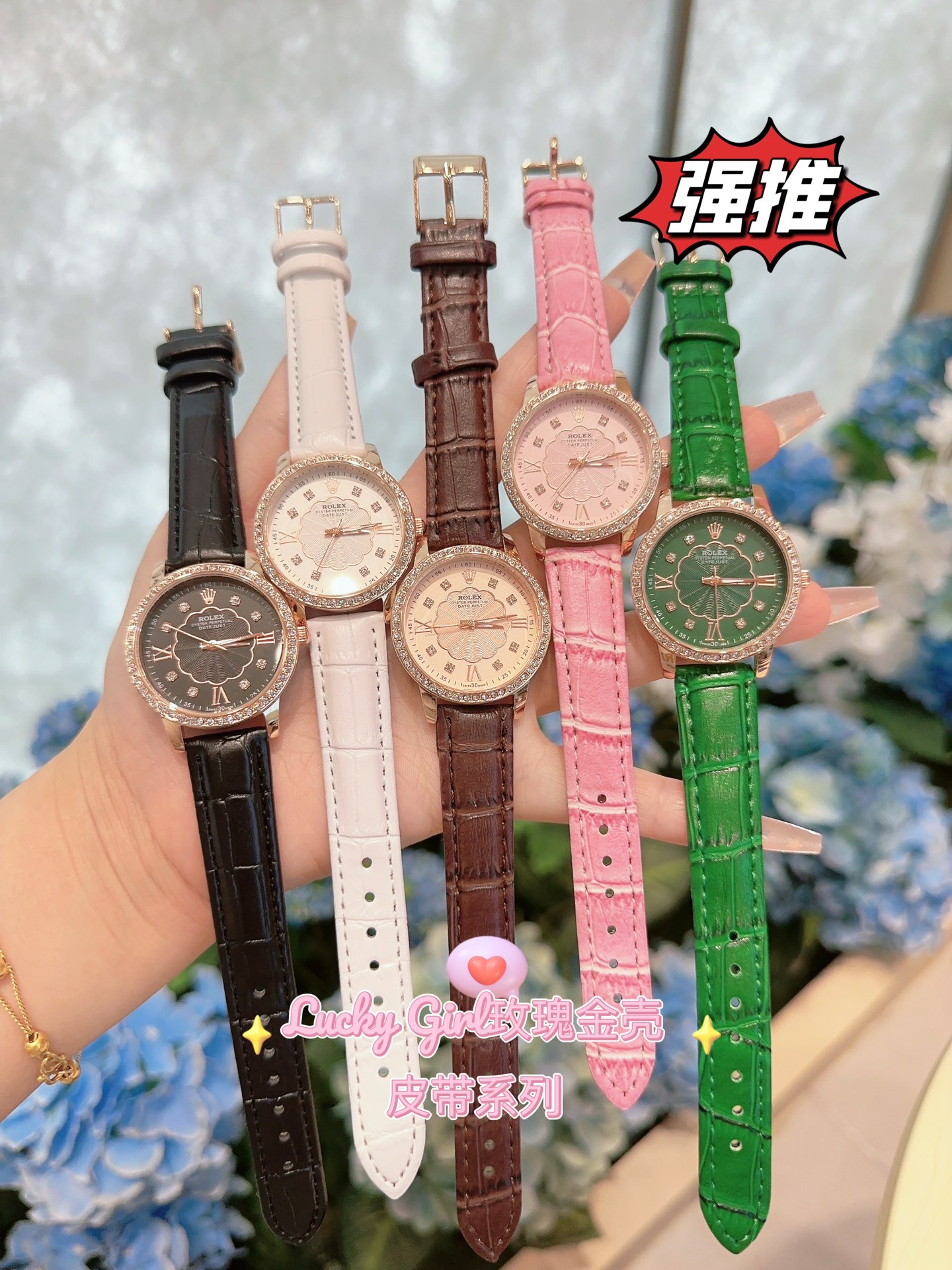 ?? Beautiful to wear and wear 30mm s m ? 2 ??60 Belt
Rolex 32mm exquisite small watch women 's bestseller recommendation design show unique noble elegance goddess TEMPERAMENT! The style of calfskin/steel strap with butterfly clasp, which is not ostentatio