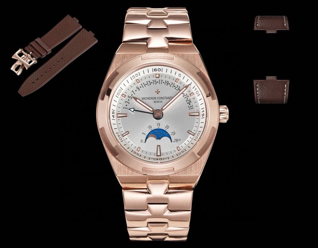 White Shell 1900 Rose gold 2000 (same for leather rubber steel)
In stock! New Vacheron constantin VC ??Vacheron constantin Classic Beauty appreciation Vacheron Constantin Four Seas Collection The Four Seas collection Retrograde Calendar watch model 4000V/