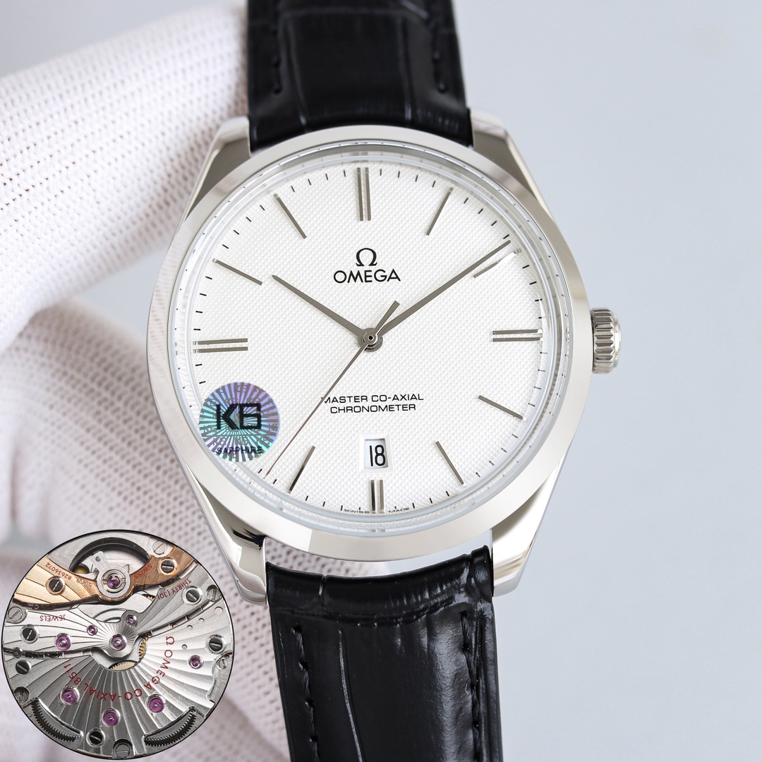 White case 1300, gold rose 1350
The OMEGA De Ville Classic three-hand manual mechanical watch, Master Chronometer 40mm in diameter, purchased original mold, took 14 months to complete, the entire case is made of original stainless steel, and the original 