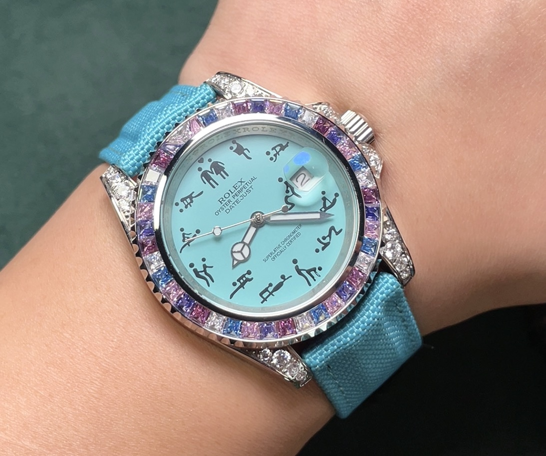 ??BOBO New ROLEX "Harugo" at the end of the 17th century, to satisfy the nobility 'pursuit of luxurious art, European watchmakers specially painted the Harugo pattern on their watches, and thus the magnificent "Harugo" was born ?? Rolex top plaything drug