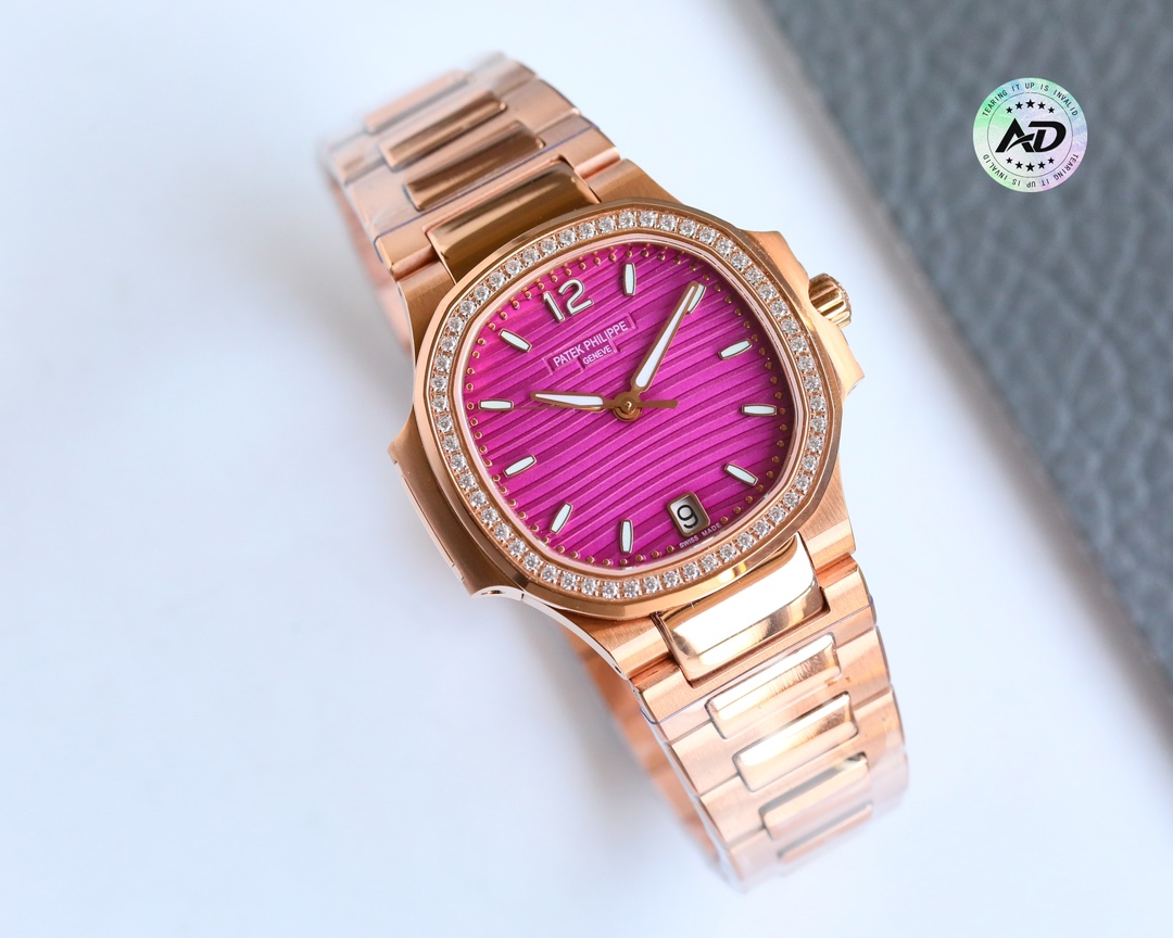 GR Factory-2024 Wall split recommendation Patek Nautilus 7118 series High appearance level women's watch, new purple meaning "PURPLE coming from the east" ?? [2024 Super divine Masterpiece Top version] Patek. Patek Philippe sporty elegant Nautilus women '