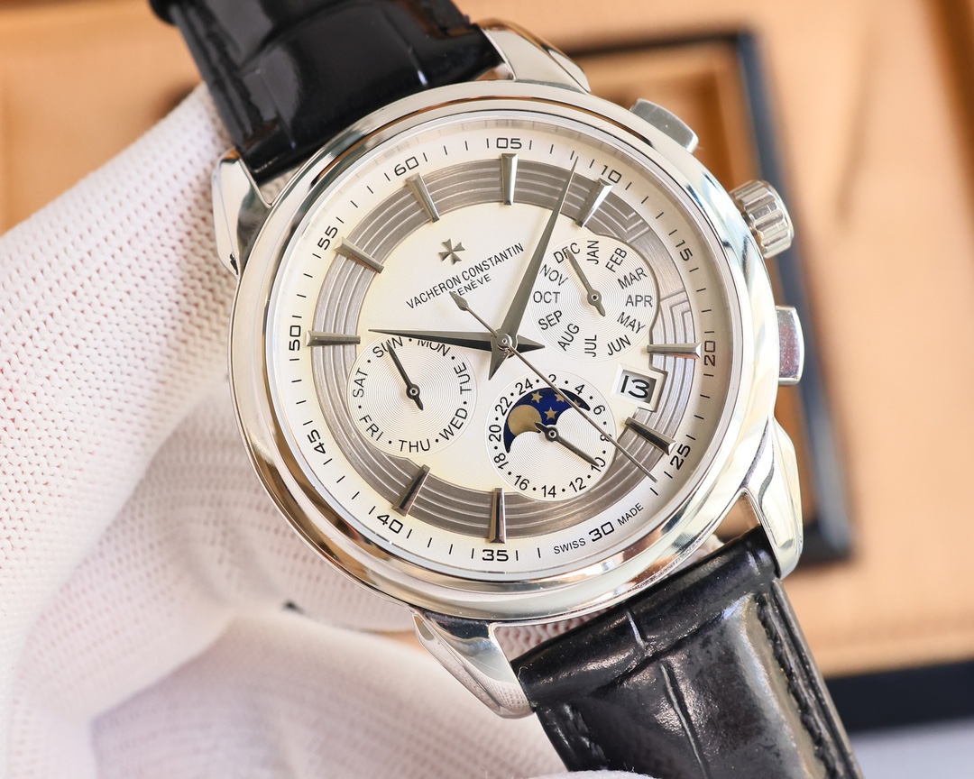 TW Factory Vacheron constantin ??Vacheron constantin Heritage upgraded collection ???R29 hit the market! A multi-functional high-end watch! Xiaohongshu bestseller ??.
1 ? Mechanical watch with original imported 9100 moon phase function movement ?? Accurat