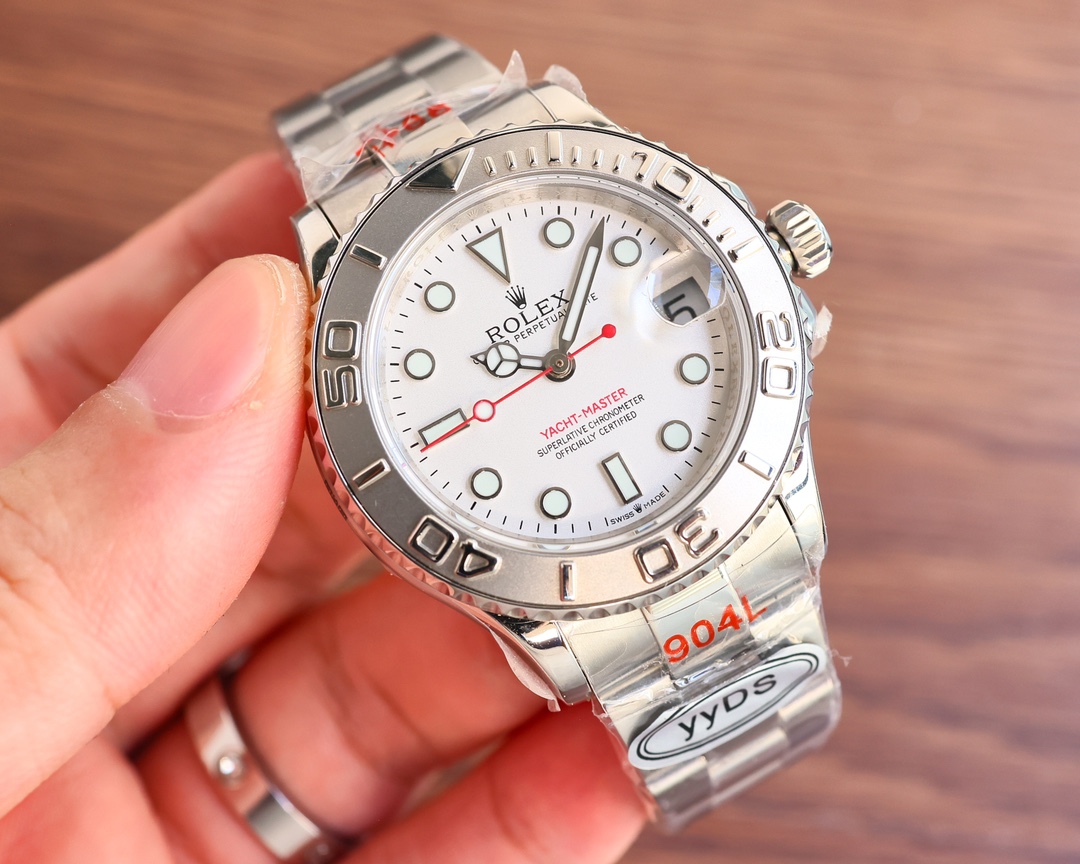 YYDS produce white 1150- gold 1200
Order and get a Rolex special storage case
YYDS Factory upgraded 37mm Yacht-Master collection ???OT3 fix details
1. With independent electroplating process, no white spots in dead corners 2. Steel head grains are solid s