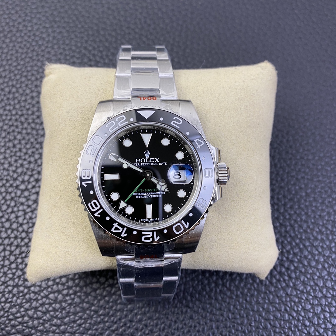 EW [2020 Craftsmanship] The strongest Rolex Oyster Perpetual GMT 40 Series
?? Exclusive custom 3285 movement, adjustable hour hand, adjustable date, restore all original functions, power reserve up to 80 hours, quality stable and reliable;
?? Bezel: High-