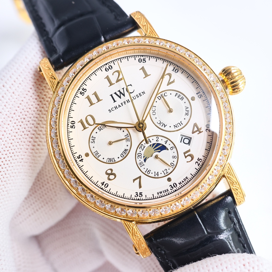 [Iron and silver hooks are strong and powerful] High appearance level new product:
IWC~ IWC ?? RP6 Engraved six hands multi-functional high hand-engraved watch - stunning debut, presenting a different style for you.

IWC~ IWC Complex Function Series - Han