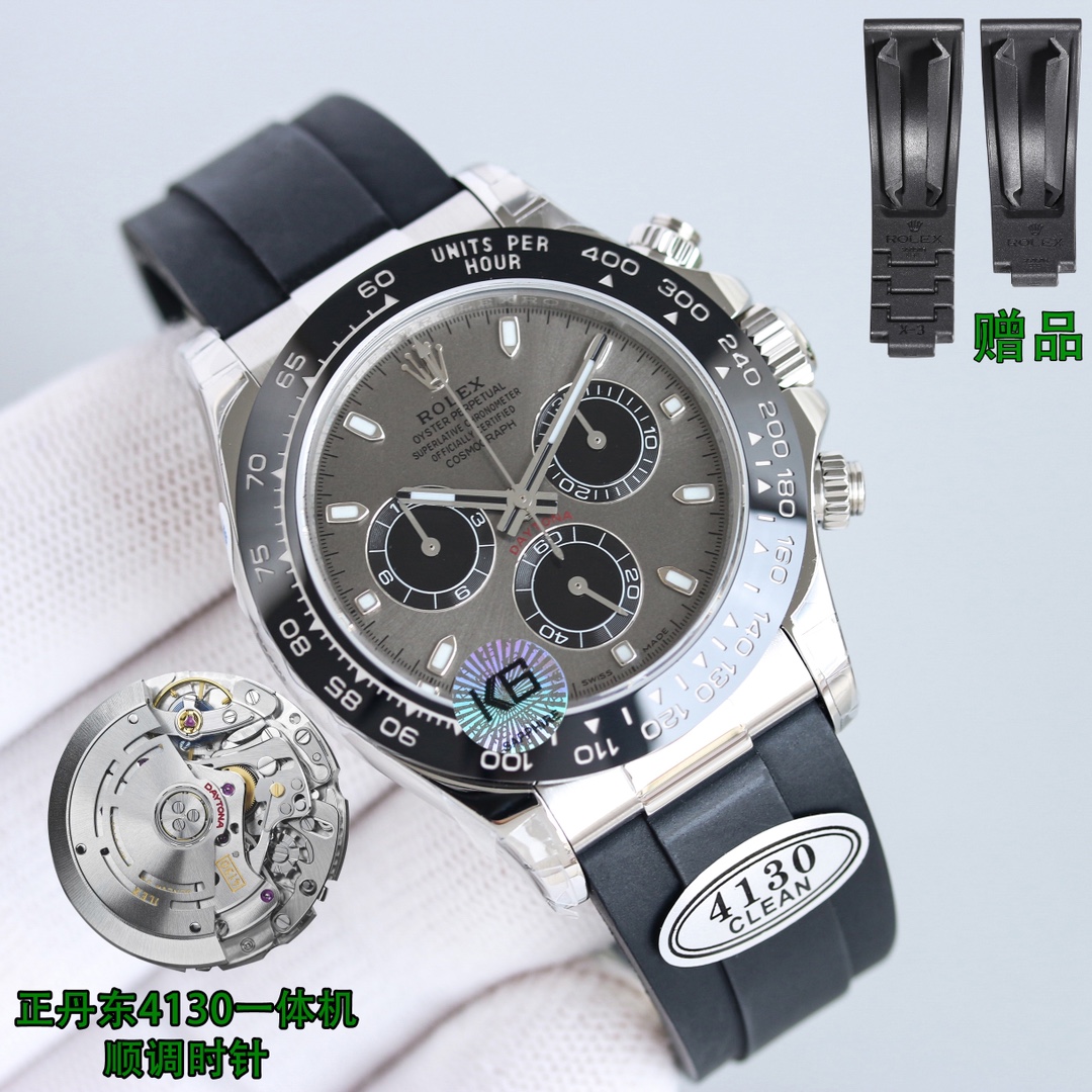 ????clean Factory /c Factory Daytona ????116500 Panda Daytona
Use 904L material
4130 movement /n factory same movement genuine Dandong 4130 integrated movement, quality guaranteed (not small factory Shanghai movement)
ar strap
clean dial /* dead white * s