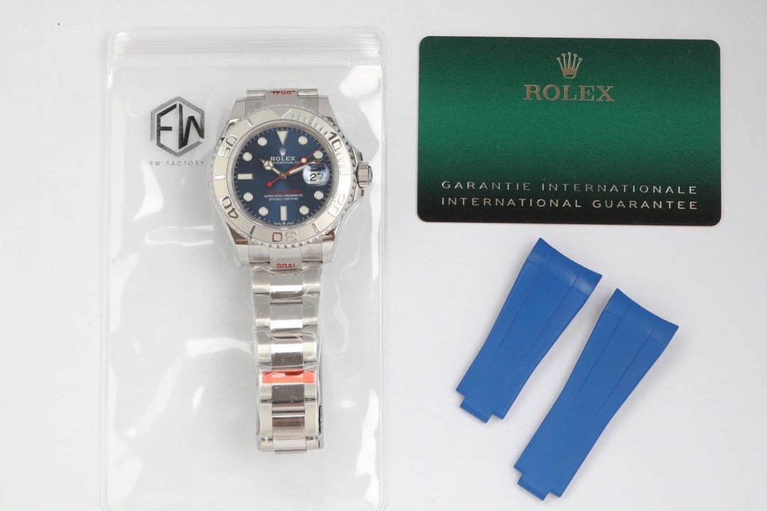 EW 40mm gold and white 1200
EW The most powerful Rolex Yacht Master 40 series
?? Exclusive custom 3235 movement, power reserve up to 72 hours, stable and reliable quality; ???J21
?? Case: Size and thickness are the same as the original, thickness is only 