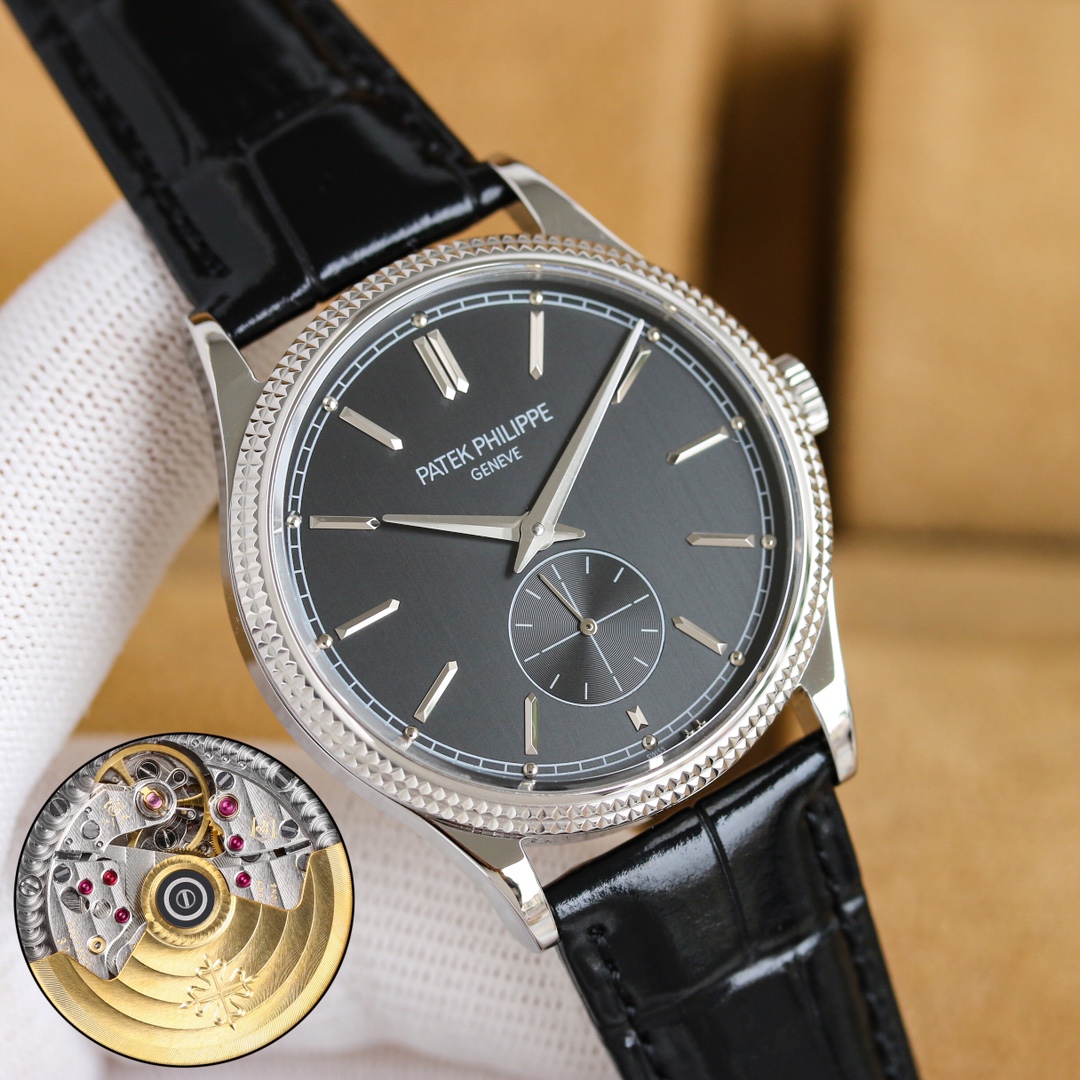 - White 1450 will 1500
[TW Factory] New Patek Philippe - Classic collection - 6119 watch makes a stunning debut. Perfectly recreating the unique texture and minimalist style of the king of watches! [Details upgraded below]
1. The watch measures 39mm, perf