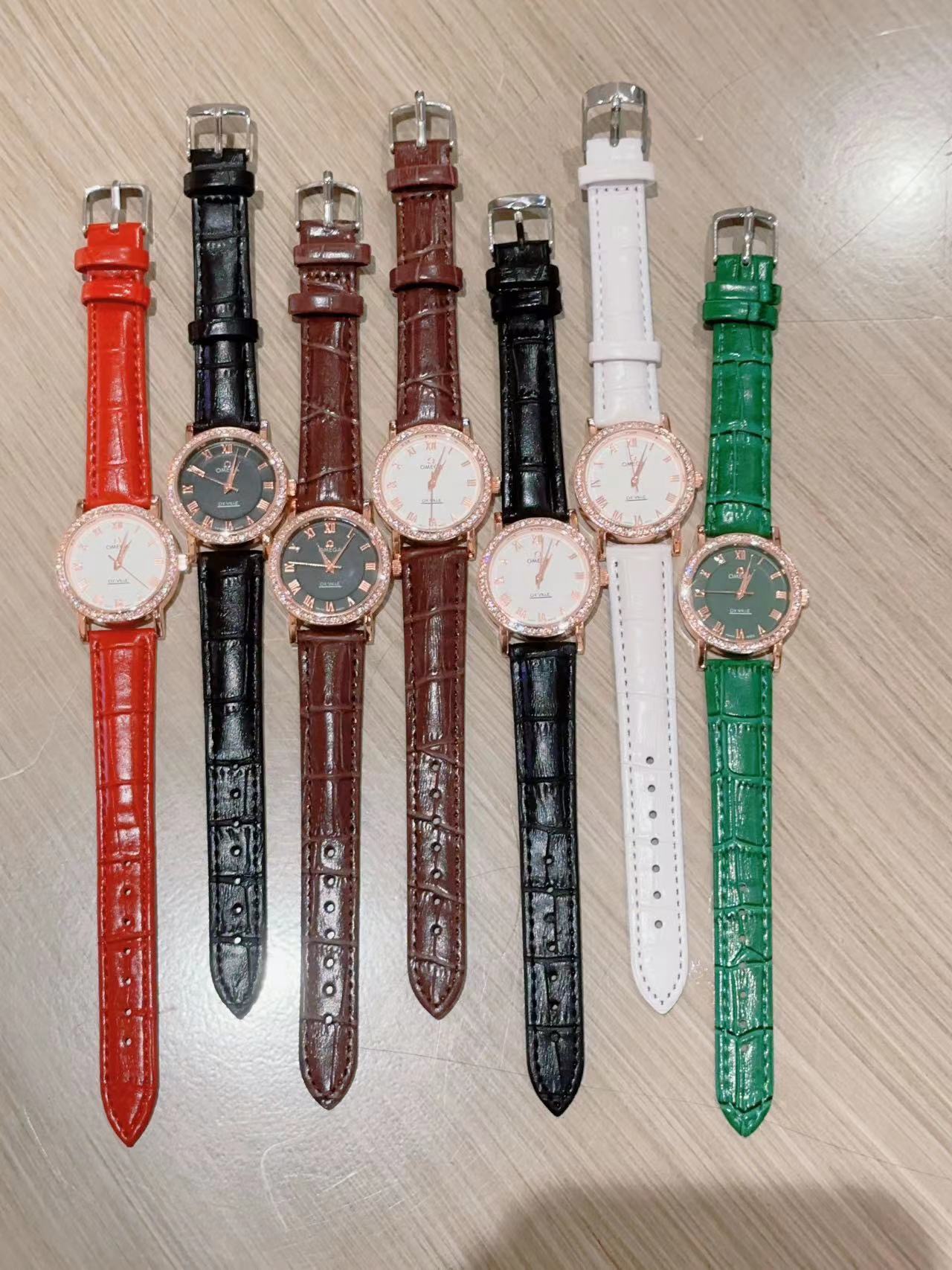 ?? 75
Omega ?????? ladies watch imported quartz movement 32mm thick.8mm ?? This watch is beloved by women, and on different occasions ?? showcases their unique personality and charm