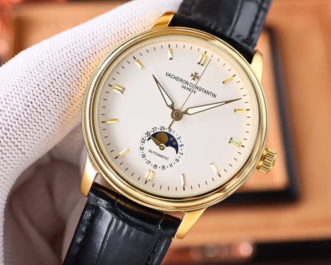 White 1100- Gold 1150. 2? 0? 2? 4? Taiwan factory masterpiece, the highest version in the market Vacheron Constantin historical masterpiece latest recommendation, Vacheron Constantin. Moon Phase series. Men's watch ? Simple yet elegant [Victory] Equipped 