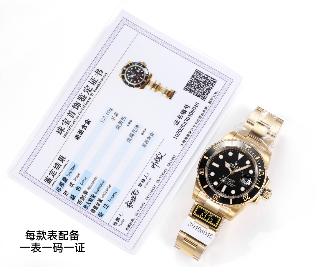 ZQ Factory 18k gold-plated watch
ZQ Factory ???? introduces 18k gold-plated V2 upgraded Submariner collection
The configuration is as follows:
1: The only one on the market that uses ip vacuum-packed 18k gold braces, bar head/free replacement for fading.
