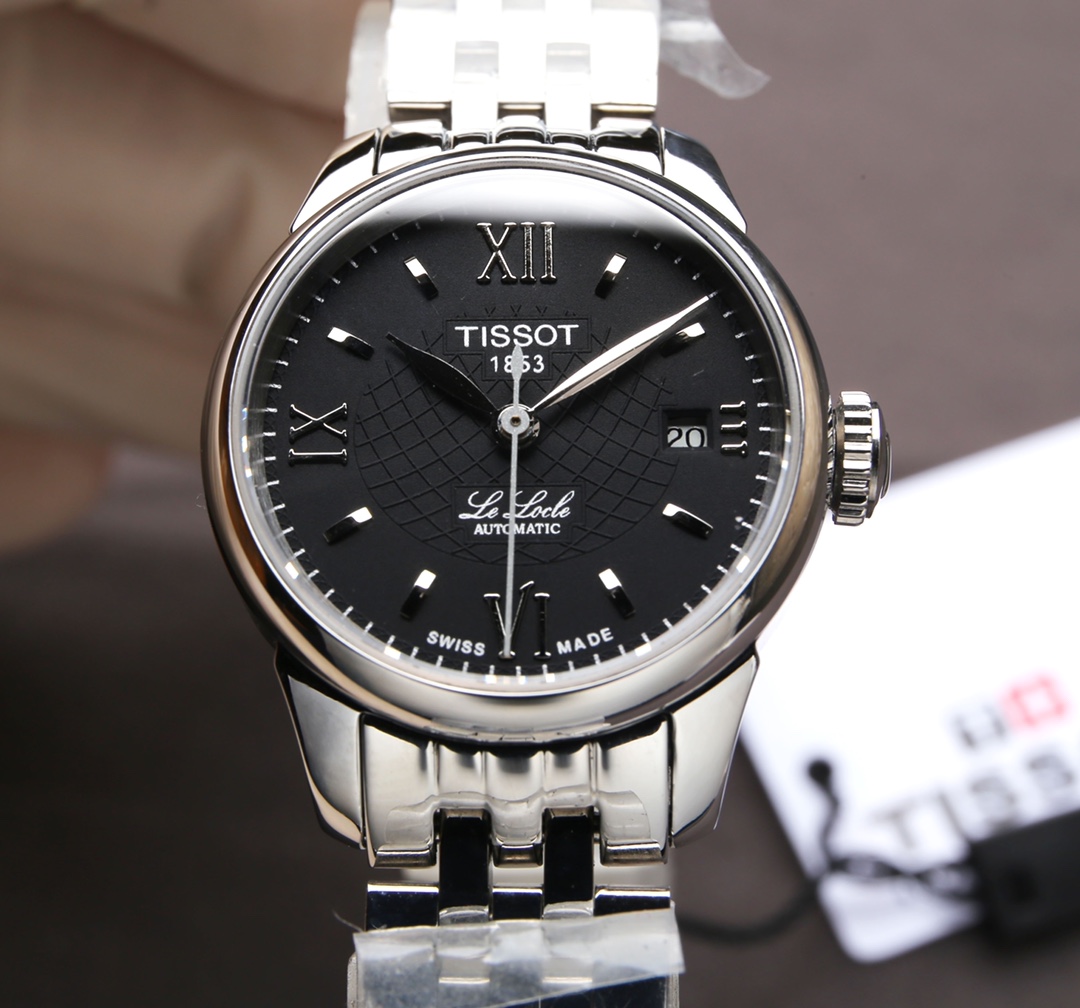 White 950. Gold ?50.
(This product is sold as a set, return and exchange are indispensable, do not match, no return and exchange, please understand!) TISSOT Le Locle couple watches of original single quality, official synchronized size: men's 39.3mm, with