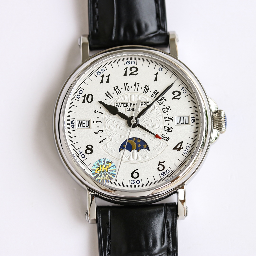 The PPF craftsman "heart" has produced the best collection of the year - Pictet. Patek Philippe Classic Super Complex Multifunction 5159 Perpetual Calendar Series watch, elegant and refined! 1 ? [Fine Details and Merits] This watch size 38mm Reasonable si