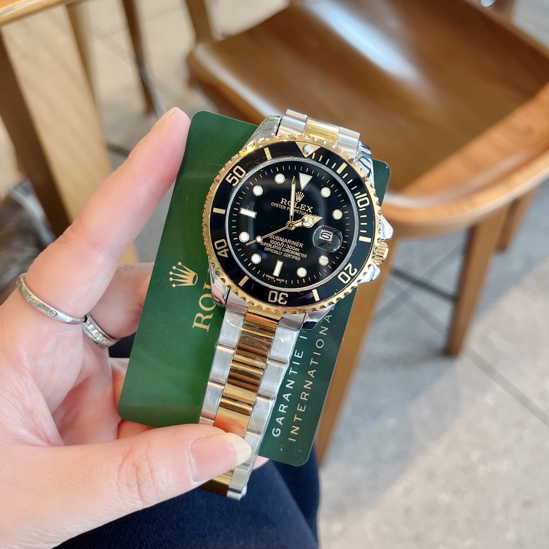 ?? 100
?? Brand: Rolex ????
Youdaoplaceholder0 Fluorescence: Official fluorescence effect
Youdaoplaceholder0 Type: 3-hand Submariner Diver ceramic bezel men's watch
Youdaoplaceholder0 Strap: Top-of-the-line 316 stainless steel buckle strap
Youdaoplacehold