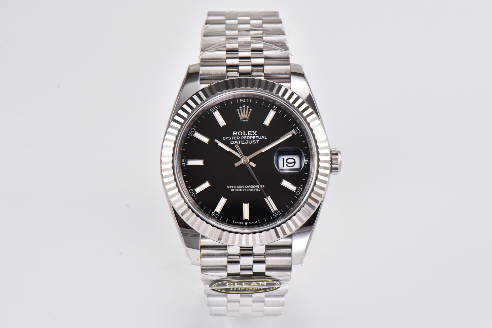 clean factory /C factory Rolex 126334 DATEJUST Log
1: Equipped with 1:1 Super 3235 integrated movement, no jamming movement, decorated movement and its stability
2: Full watch 904L stainless steel/with ar factory steel band and ip vacuum plated platinum b