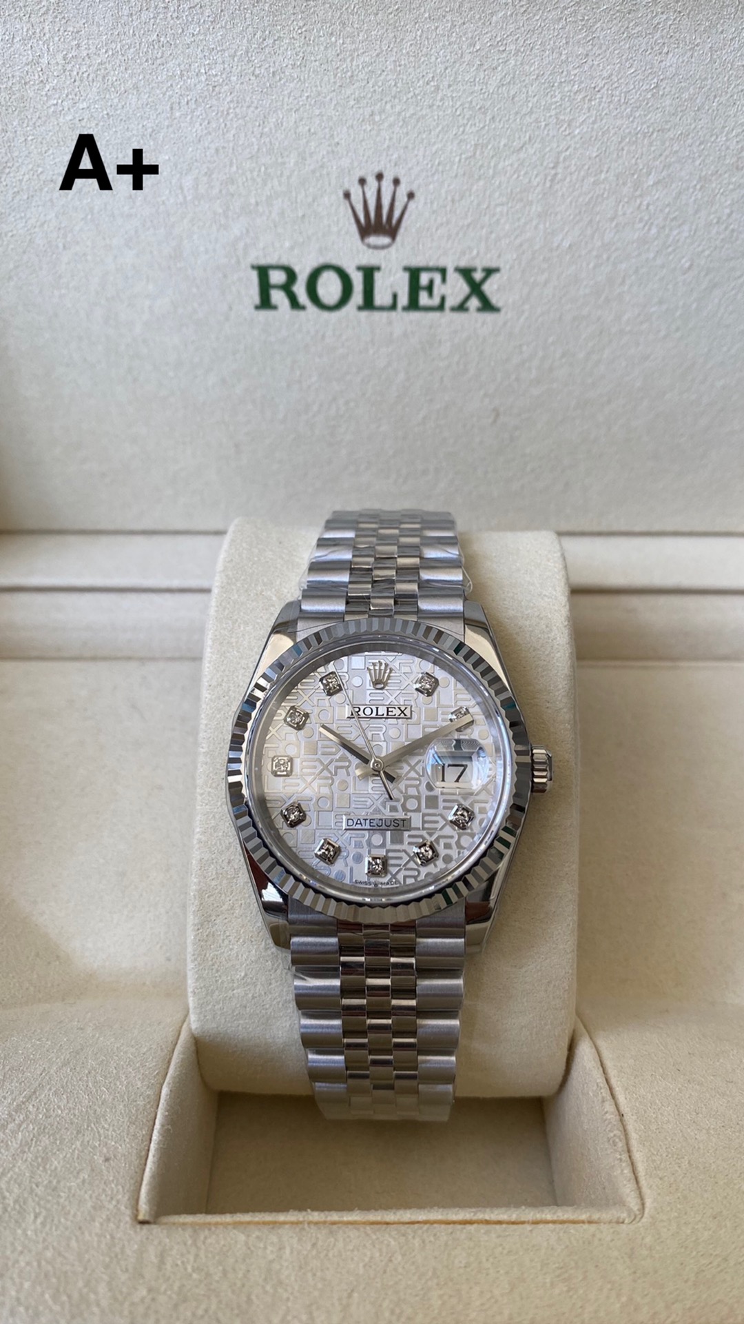 A series of models in the electric pattern
A+ New 36mm log is good and better, seriously.....
A+ Factory/YicangFactory new Rolex Oyster 36mm Datejust 126234 collection, in stock.
Original mold, one-to-one production, components are replicated one by one a