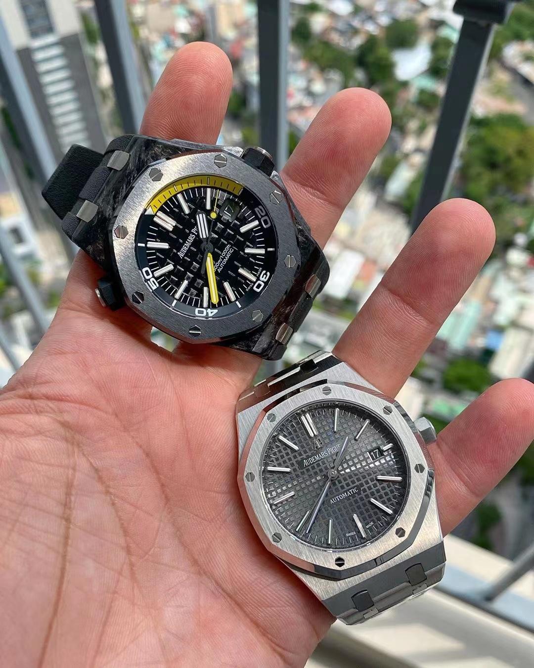 APS Integrated 3120
The strongest "Steel King" shell case features
1. Consistent with the original: 41mm in diameter and thickness
9.8mm
2. The APS version of the 15400 is the only one on the market that can be interchanged with the original, with all the